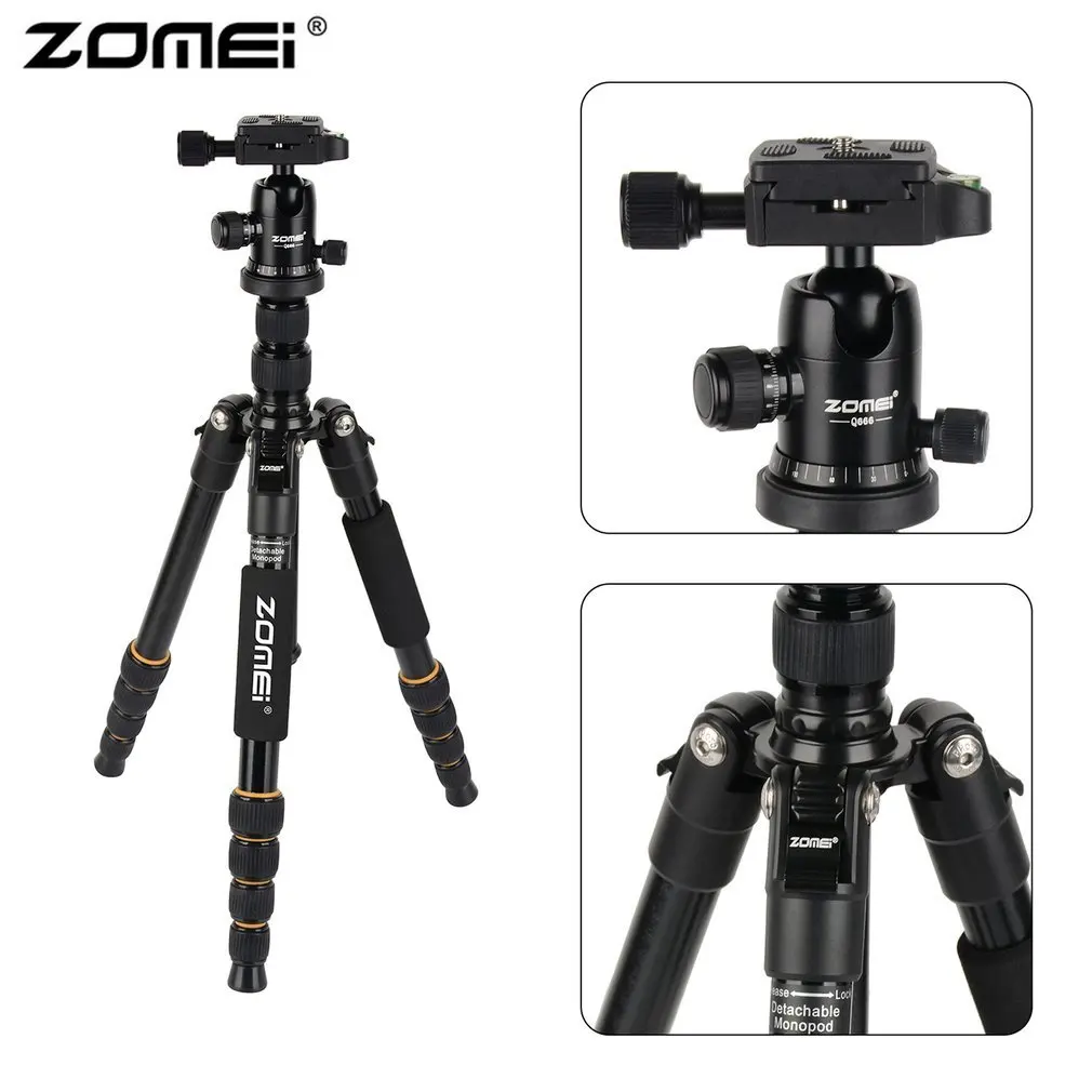 Zomei Canon штатив для камеры монопод с шаровой головкой 360 градусов легкий