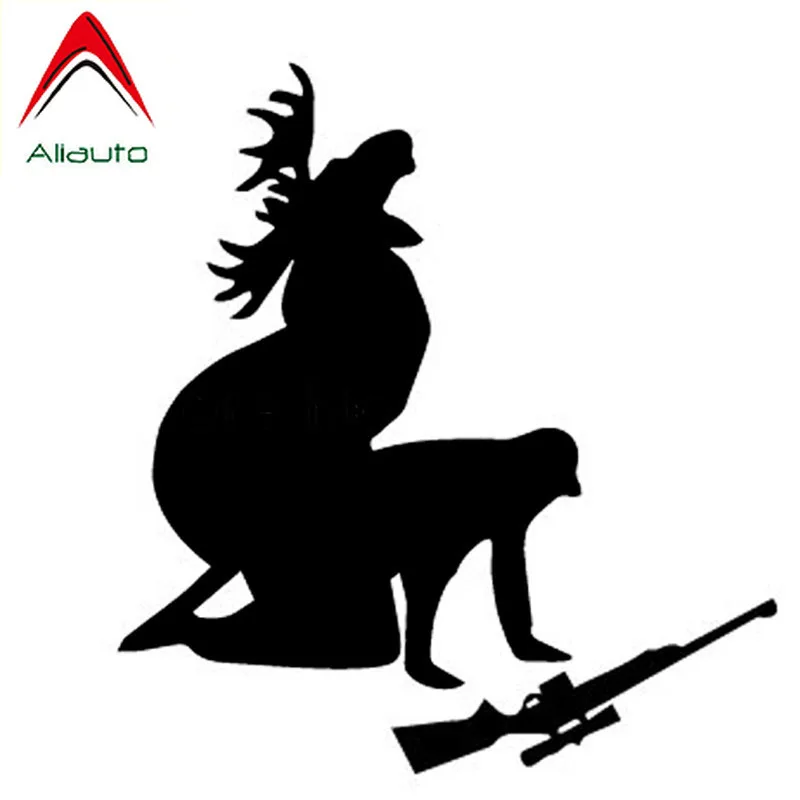 Aliauto Индивидуальные забавные автомобильные наклейки Лось Охотник как я мясо