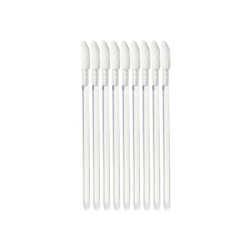 

50 Pcs Disposable Transparent Acrylic Lip Brush Eyelash Makeups Brushes Concealer Eyeliner Lipstick Wands Cosmetic Makeup Tools