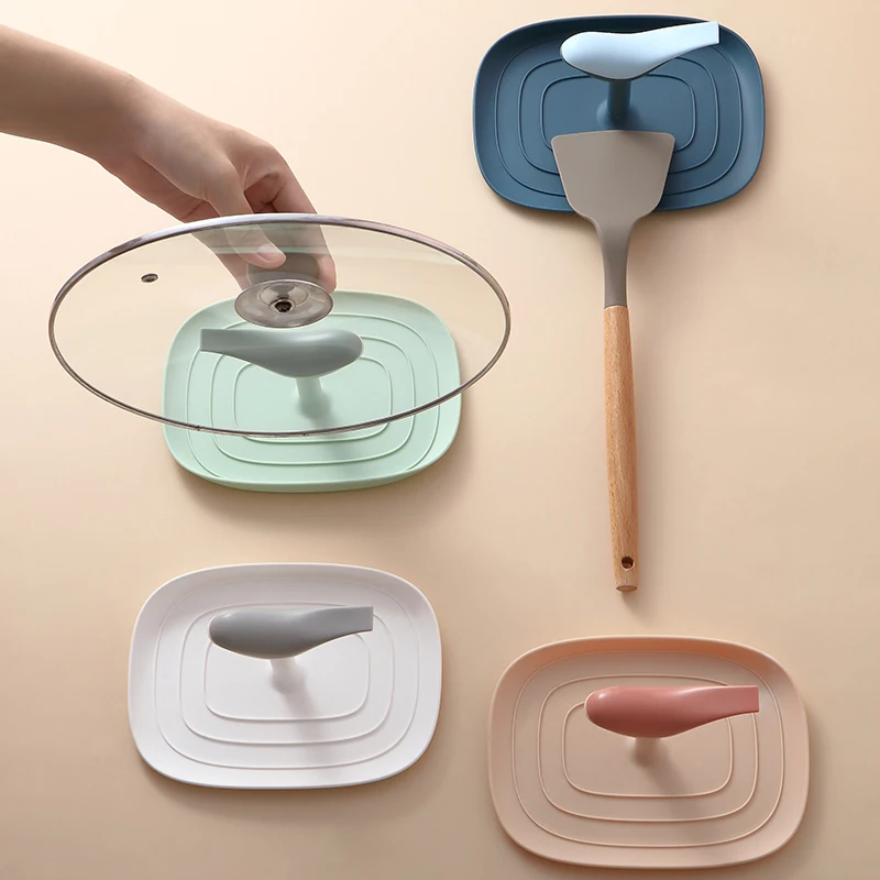 

NEW Kitchen Ware Holder Bird-Shape Home Plastic Anti-Slip Prevent Oil Spill Space Saver Container Spoon Storage Pad