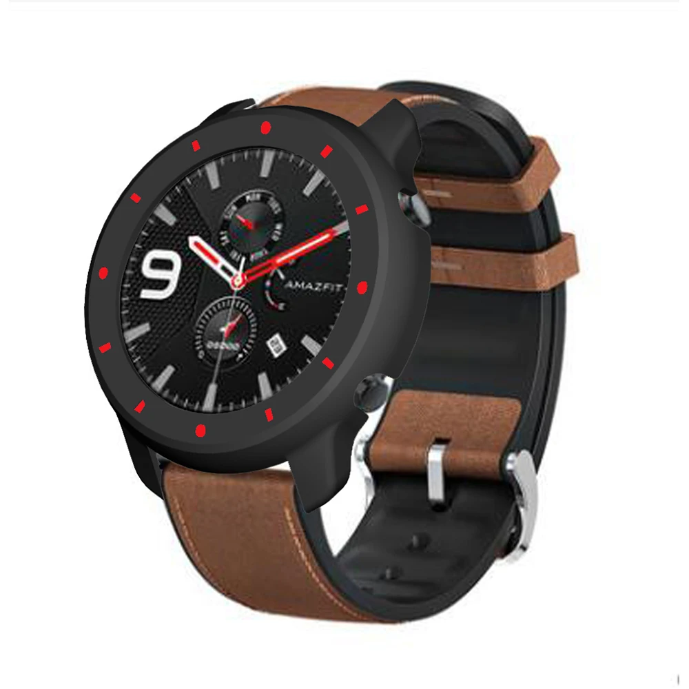 Защитный чехол для Huami amazfit GTR 47 мм корпус из поликарбоната бампер чехлы