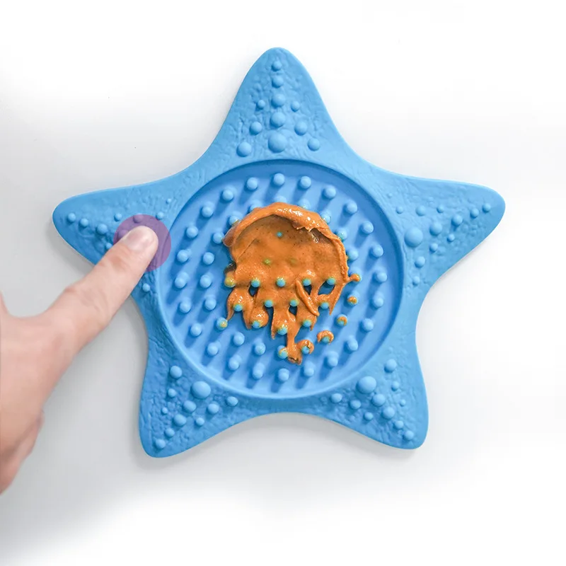Silicone Dog Cat Lick Mat Bowl Pet Slow Food Plate Bathing Distraction Sucker Training Feeder Supplies | Дом и сад