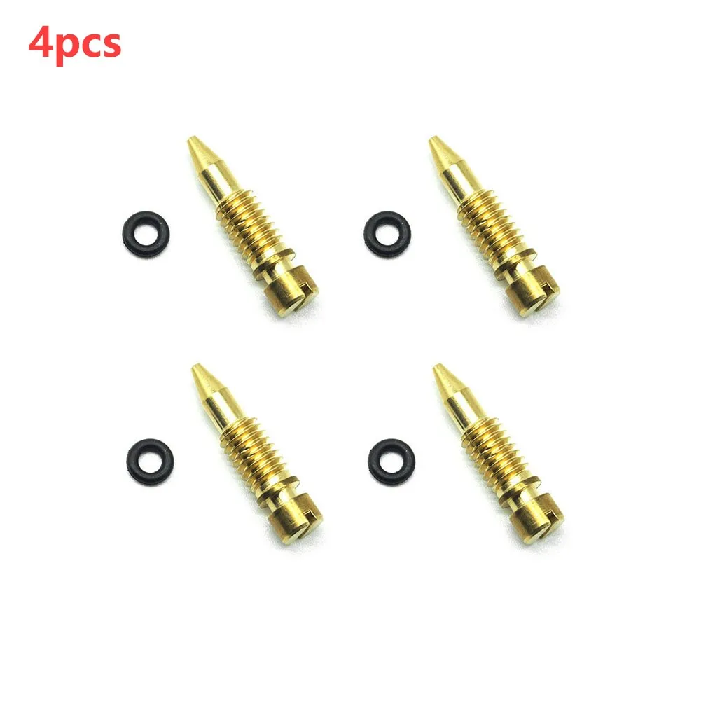 

4Pcs Carburetor Float Bowl Drain Screw For Honda CM400 CB750 CB400T CM450 CX500 CB650 CB750 CB900 CB1100 Series