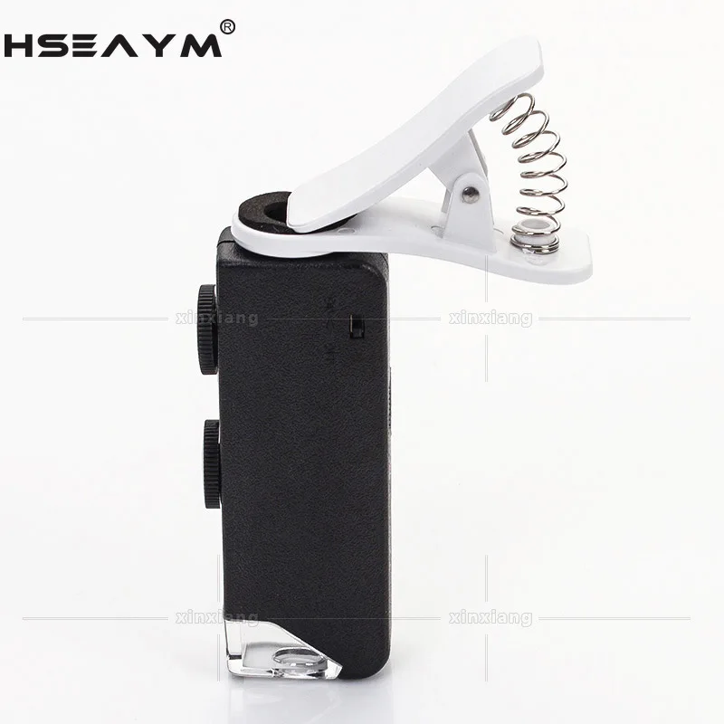 Увеличительное стекло с зажимом для сотового телефона увеличительное