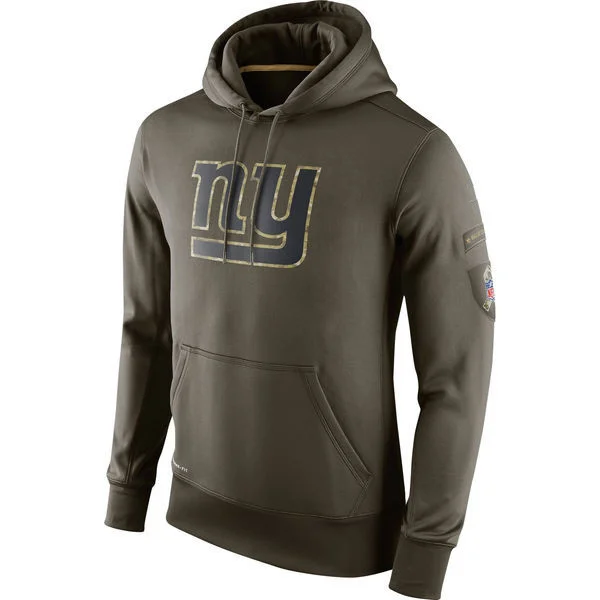 Толстовка с надписью New York Giants Olive Salute To Service KO Performance толстовка капюшоном для