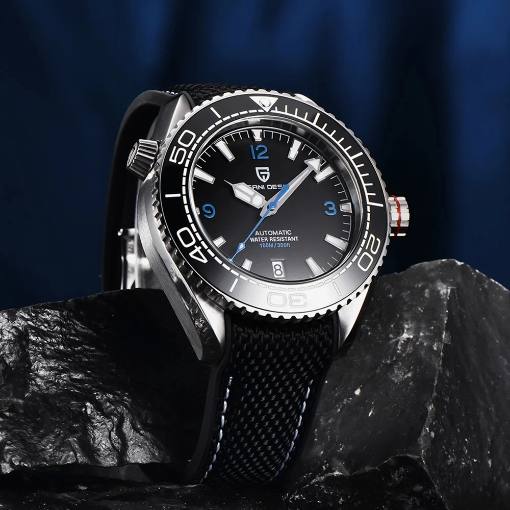 

PAGANI DESIGN Luxury Mechanical Watch Top Brand Sapphire Glass Automatic Watch Stainless Steel Waterproof 100M Relogio Masculino