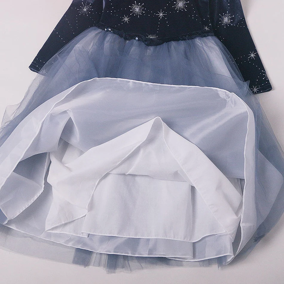 

Winter Dresses for Girls Snow Queen Elsa Dress 2020 Winter Long Sleeve Plus Velvet Warm Dress Girls Christmas Carnival Costume