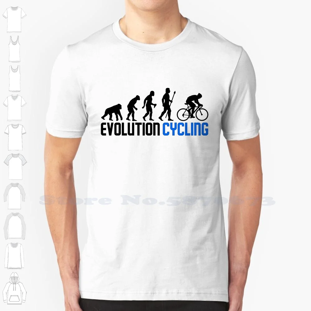 

Evolution Cycling Summer Funny T Shirt For Men Women Cycling Evolution Cyclist Funny Alberto Contador Alpe Dhuez Mont Ventoux