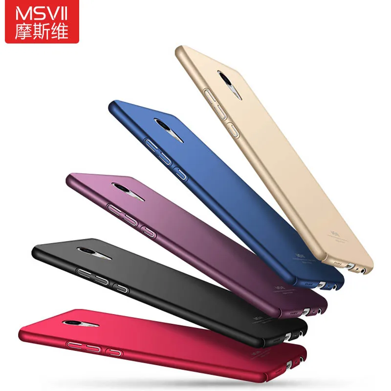 Для Meizu M3s Mini Case Msvii Ультратонкий чехол из матового силикона Чехлы для M3 Note Обложка