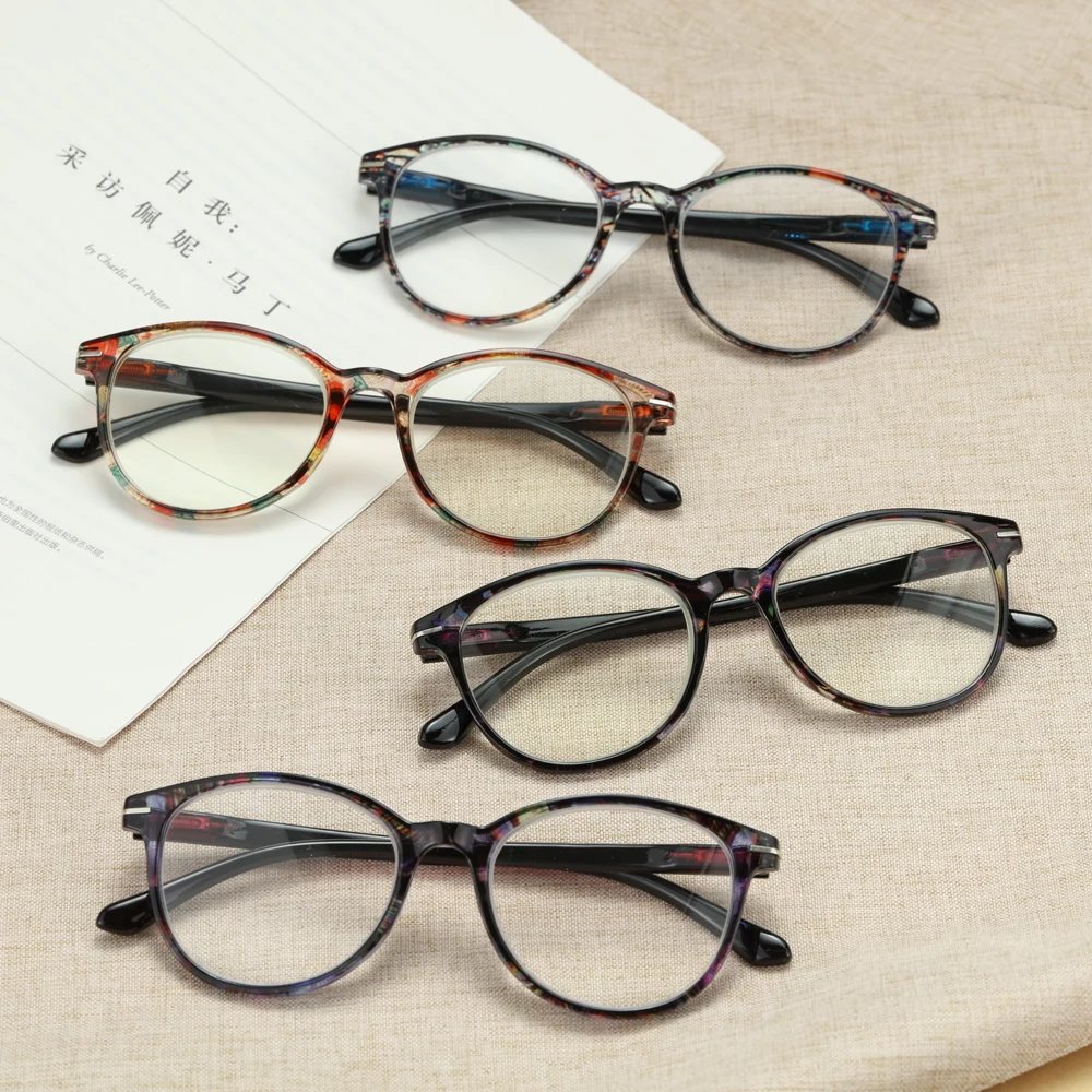 Винтажные очки для чтения кошачий глаз пресбиопии женские и мужские круглые в