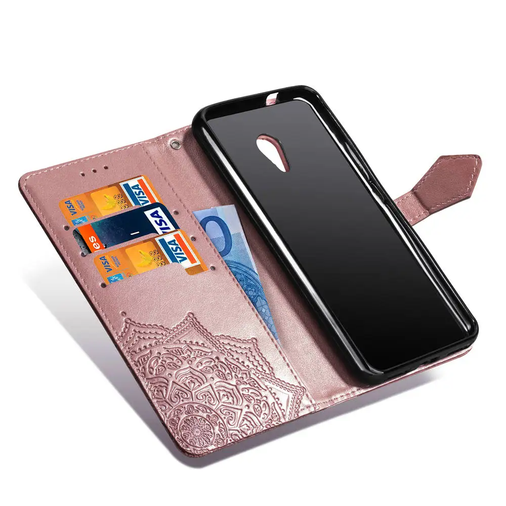 Рельефный чехол с цветами для MEIZU M5S Note 9 кожаный книжка подставкой Meizu Meilan