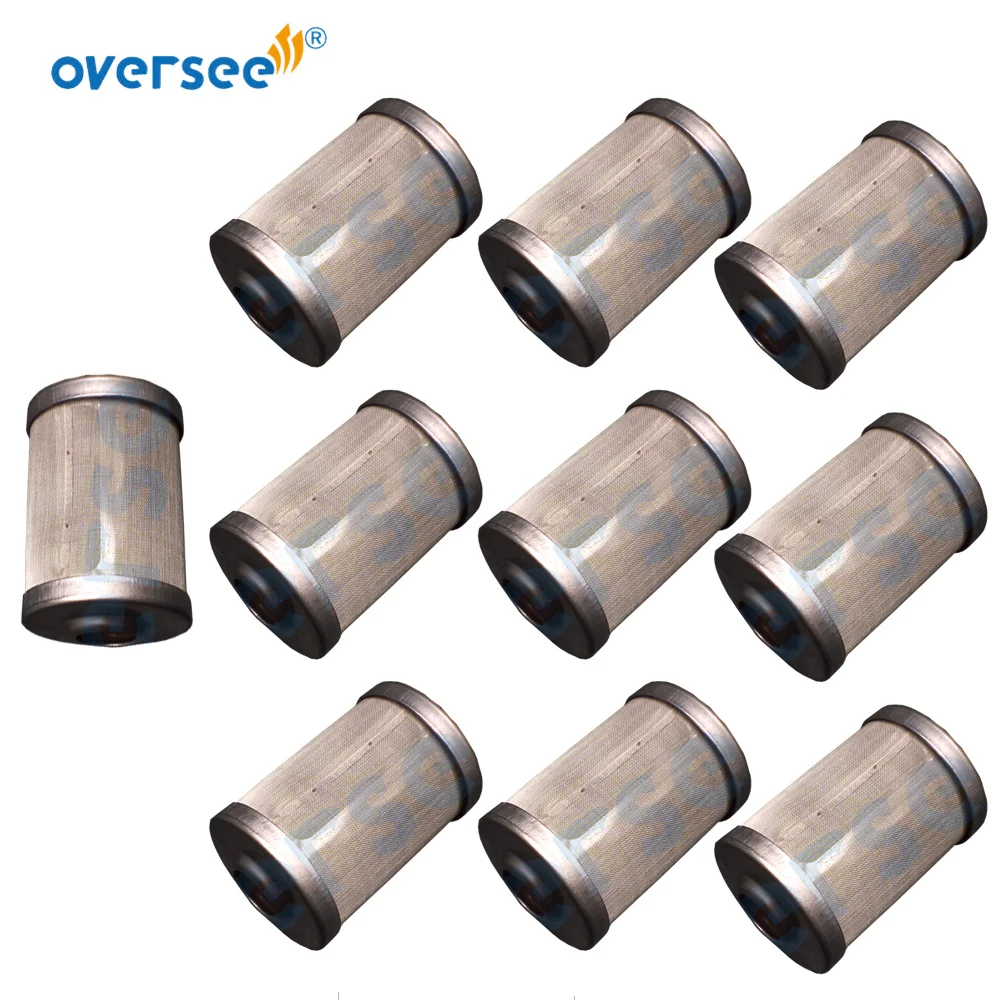 

10 Pcs Boat Motor Fuel Filter 61A-24563 For YAMAHA 61A-24563-00-00 47-7782 V6 3.1L D-T Marine Engine