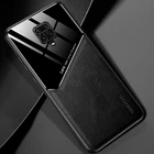 Деловой кожаный чехол для Xiaomi Redmi Note 10 10S 9T 9 8 Pro 7 9A 9C 8T 8 9S Poco X3 NFC F3 F2 M3, силиконовый черный чехол