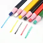 Восковая ручка для кожи, дерева, стекла, металла, керамики, 6 цветов, 12 шт.