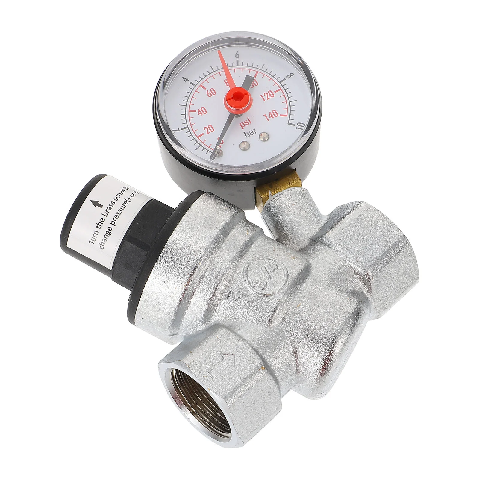 

1 шт. клапаны регулятора давления, регулируемый редуктор давления воды с манометром