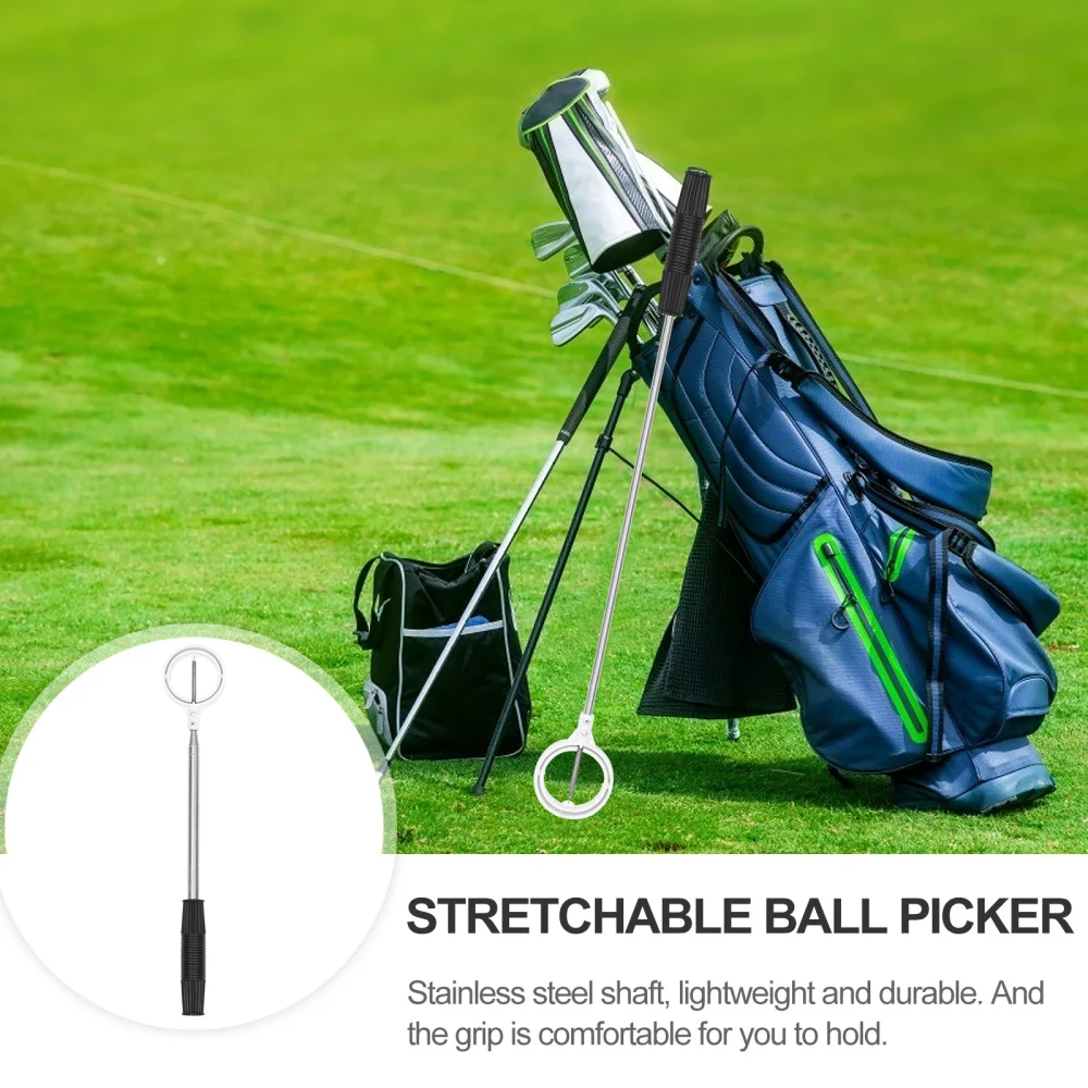 

1Pc Retriever Stainless Steel Shaft Picker Golfs Pick Tool