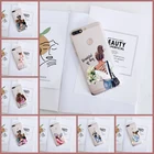 Чехол для телефона Huawei Honor 8X MAX, 7S, 7X, 7A, 7C Pro, черный, силиконовый