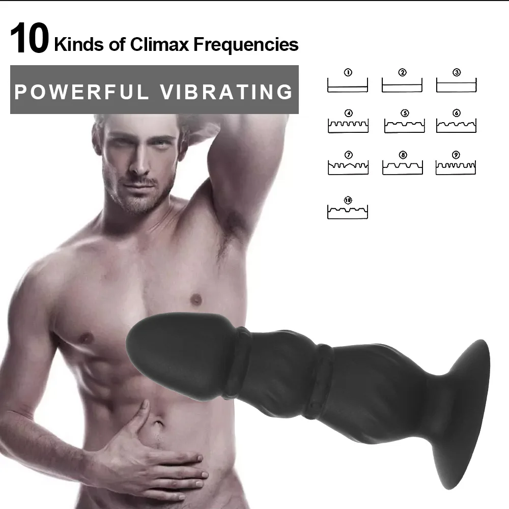 Анальная пробка 9-16 см Беспроводные вибраторы для женщин стимулятор сосков