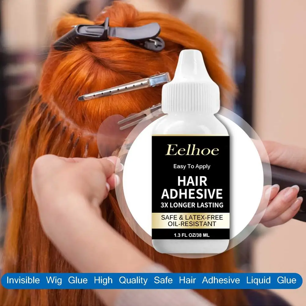 

Wig glue skin invisible liquid glue weaving hair replacement lace mesh hair block glue 38ml
