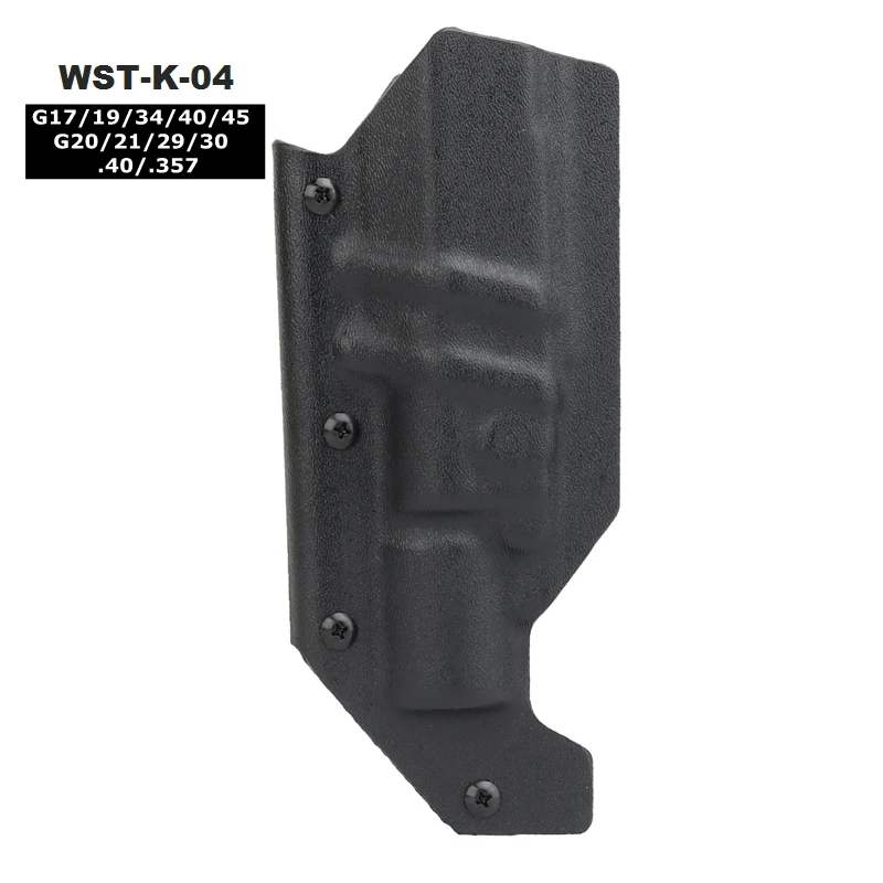 Kydex кобура IWB. 40/.357 внутренний пояс Скрытая для Glock 17/19/20/21/30/29/45 охотничий правый