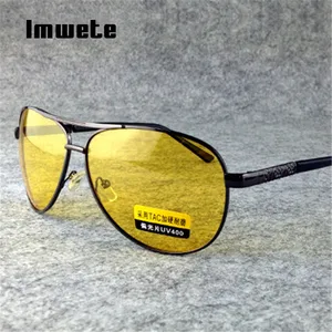 Imwete Polarized Sunglasses Men TAC Sun Glasses Female Male Night Vision Driving Glasses Goggles UV4