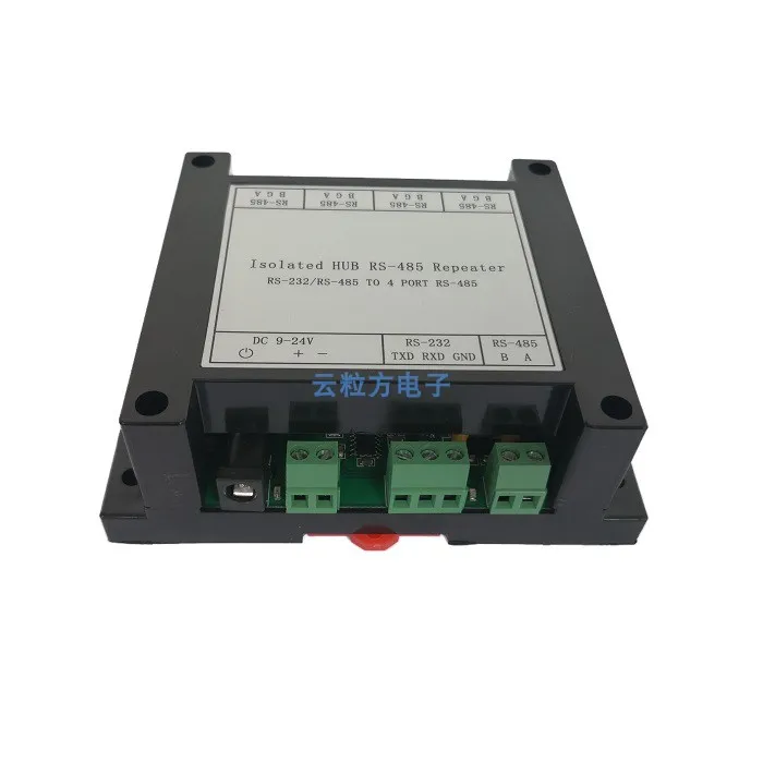 Промышленная фотоэлектрическая изоляция 4-ходовой концентратор RS485 разветвитель