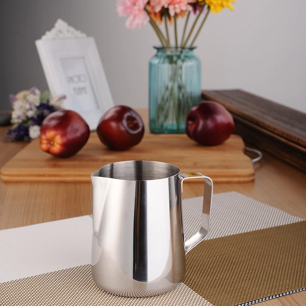 

Stainless steel garland cup, foam garland cup, latte coffee pot, cappuccino coffee cooking cup, household kitchen accessories