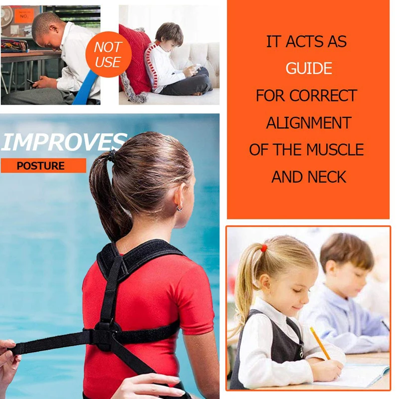 Корректор осанки поддержка позвоночника спины терапия оберточная лента