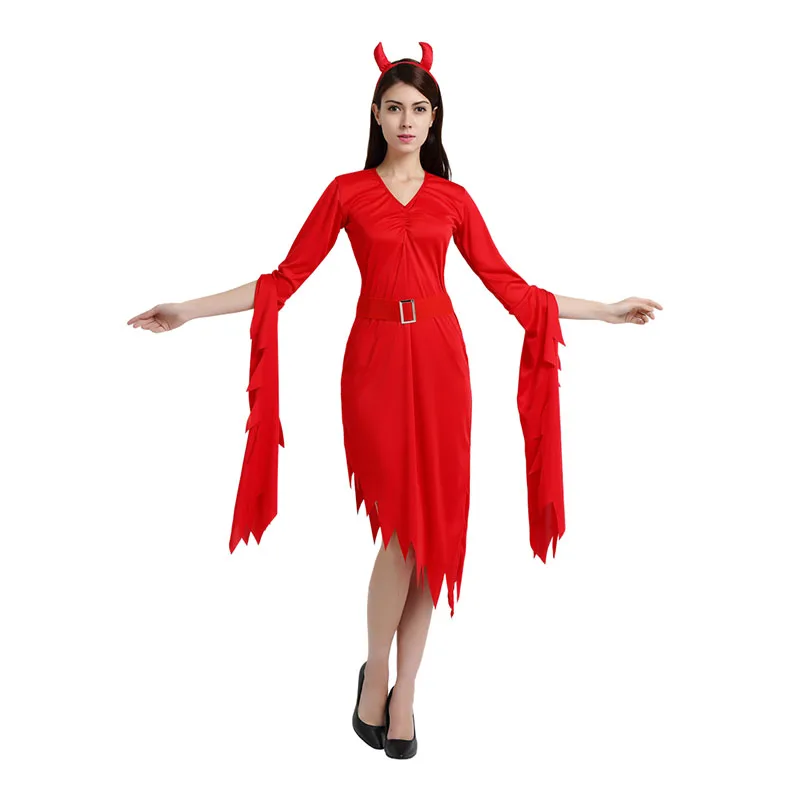 Карнавальный праздничный костюм для костюмированной вечеринки с длинным