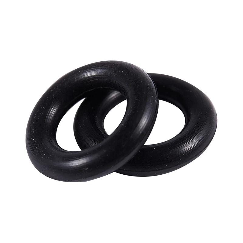

New-Black 9MM X 2.0mm Rubber Seals Oil Seal O Rings 12 PCS
