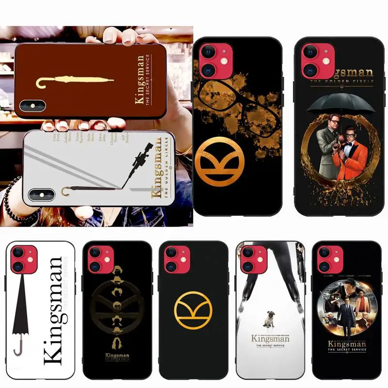 HPCHCJHM Kingsman чехол для телефона iPhone 11 pro XS MAX 8 7 6 6S Plus X 5S SE 2020 XR чехол|Бамперы| |