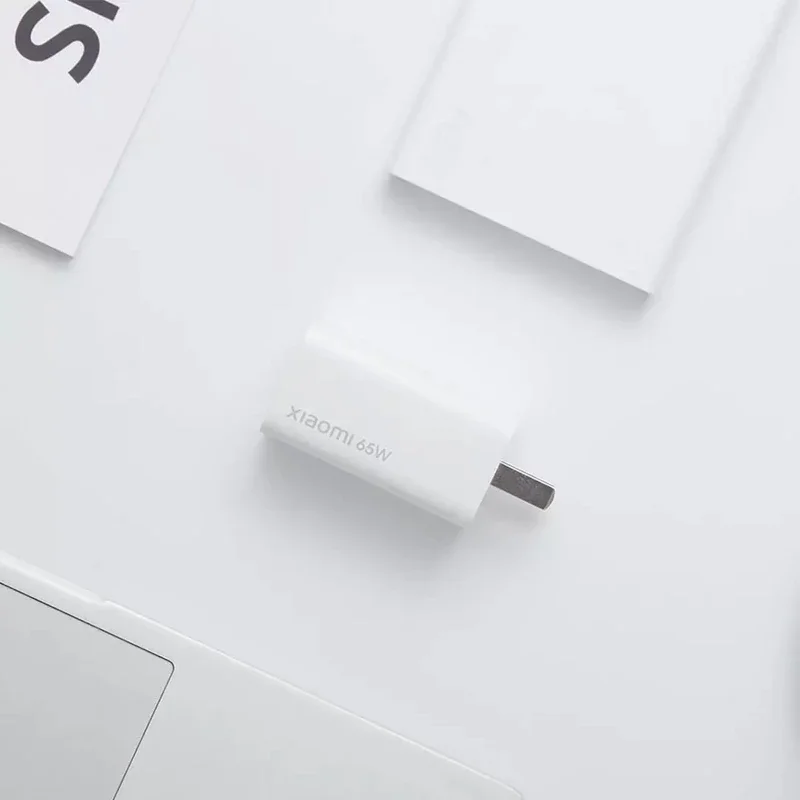 Оригинальное быстрое зарядное устройство Xiaomi GaN 65 Вт USB Type-C PD быстрая зарядка 5 В/9