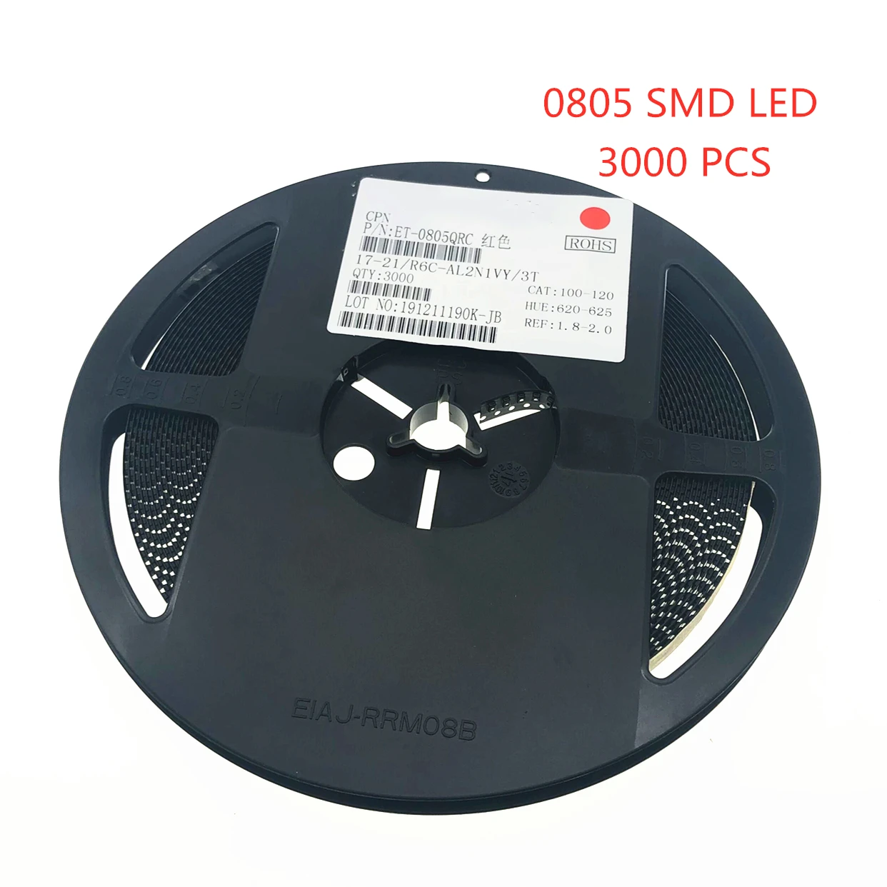 3000 шт. в катушке 0805 SMD светодиодный Ультраяркий светильник красный желтый синий