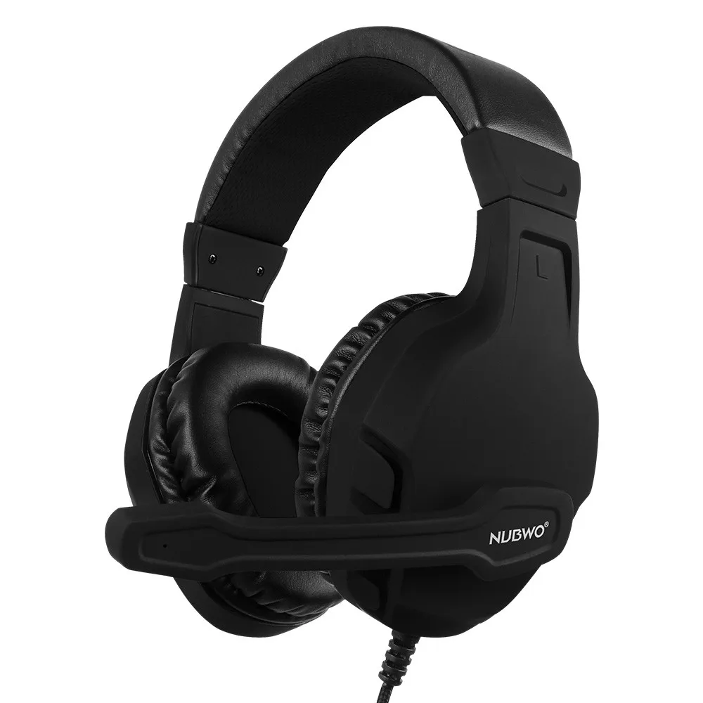 Наушники проводные Игровые наушники NUBWO U3 игровая гарнитура стерео ПК с