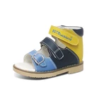 Летняя обувь для мальчиков; Ортопедические сандалии для маленьких девочек; Модная обувь на плоской подошве; Стильная обувь с пряжкой на ремешке; От 5 до 6 лет