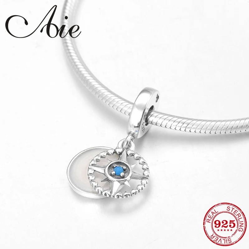 Круглые 100% настоящие 925 пробы серебряные полые Изящные Подвески с бусинами