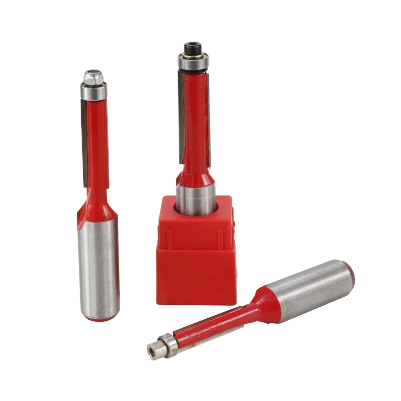 

Flush Trim Router Bit Wood Mill Cutter 1/2''(12.7mm) Shank Edging Router Bit Tungsten Carbide Mill Cutter Straight Router Bit