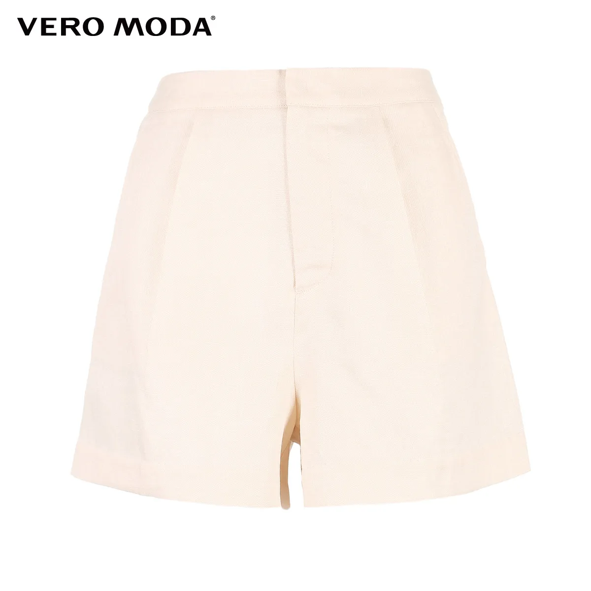 

Vero Moda Women's 62% Linen OL Style Casual Shorts | 319215506