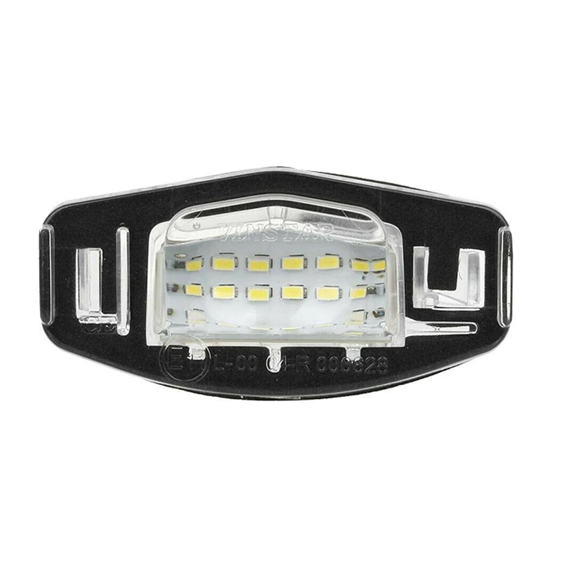 

Replacement License Plate Lights 2pcs Set For Acura TL TSX MDX Honda Civic Accord 18 LED