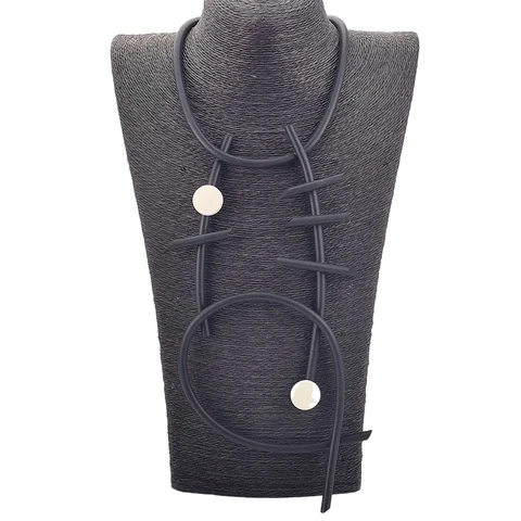 UKEBAY новый оригинальный кулон pecklace для женщин цепи для свитеров резиновые ювелирные изделия праздничные подарки этническое ожерелье для одежды Ювелирные изделия