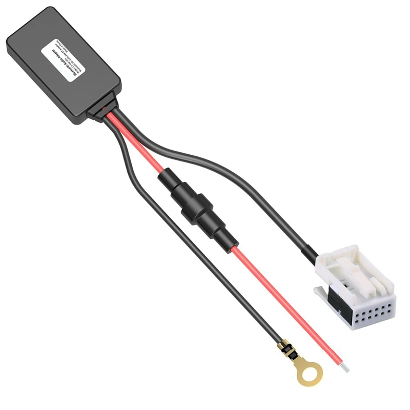 

12Pin 12V Bluetooth Adapter Aux Cable for Benz W169 W245 W203 W209 W164 W221 Handsfree Wireless Auto Bluetooth 4.0 Car Kit