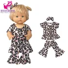 Одежда для кукол Nenuco, комплект леопардовой расцветки Ropa y Su Hermanita, 40 см, одежда для кукол
