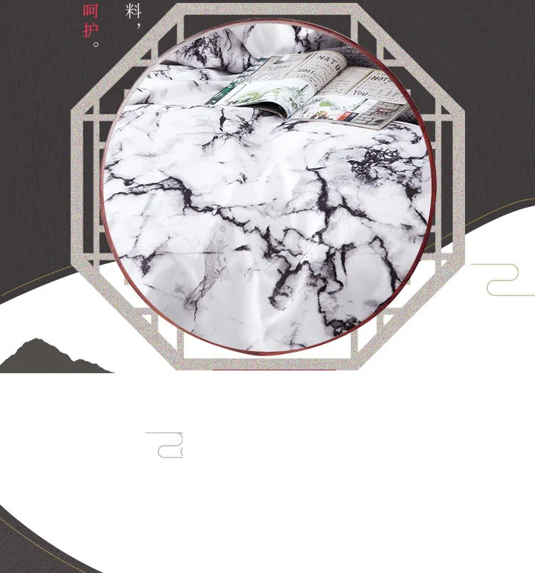 Marble Bedding Set Duvet Cover Twin Queen Quilt Cover Comforter Bedding Sets King