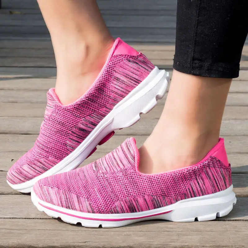 

Woven Women's Summer Sports Shoes Platafiorma Luxury Sneakers Woman Mesh Sport Shoes For Women Womens Running Sneakers Tennis