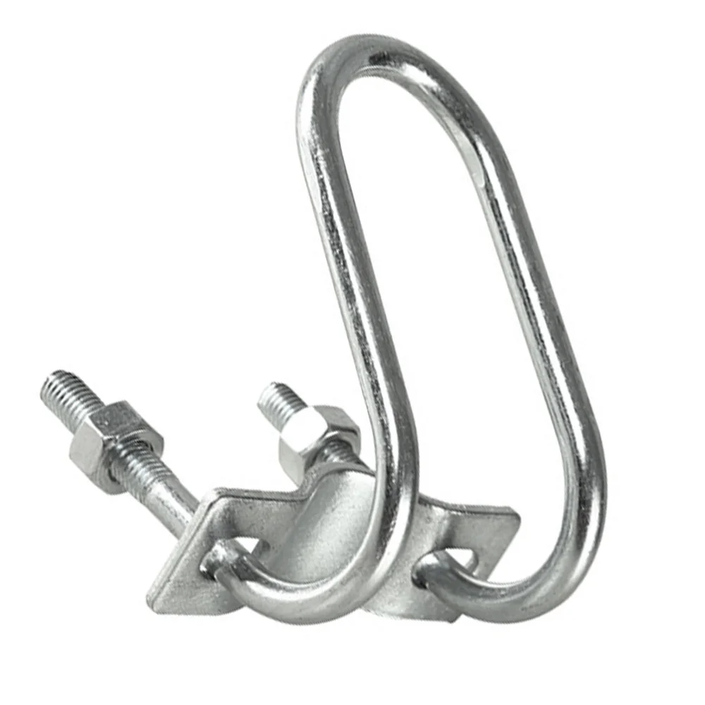 Металлический зажим для зонта универсальный фиксации флагов и удочек