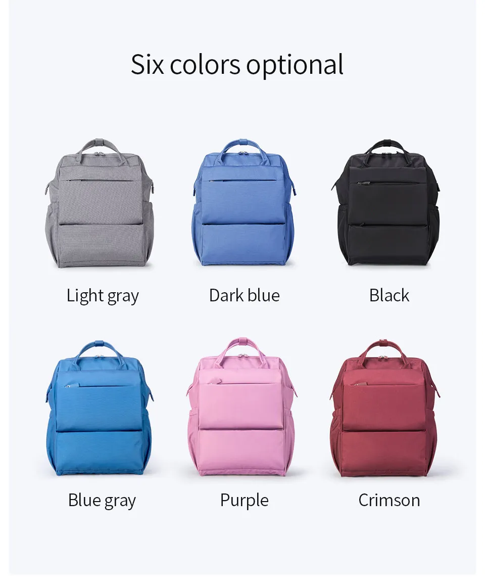 Xiaomi Youpin XiaoYang Multifunctional Daddy Mather Bag Shoulder Bag Mom Bag Fashionable Multifunctional Out Waterproof fabric