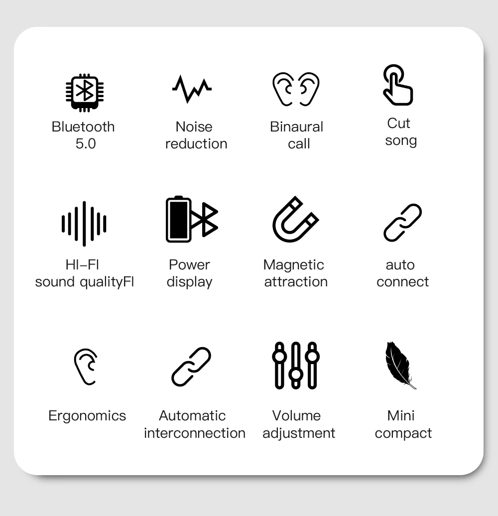 

For M9 TWS Wireless Earphones Bluetooth 5.0 Hifi Sound Wireless Earphones Touch Control Earset Gaming Stereo Handsfree Earbuds