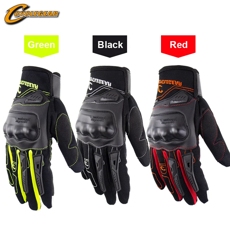 

All Season Motorcycle Gloves Men Breathable Motobike Riding Guante Moto Touch Screen Protective Gear Motor Bike Motocross Gloves