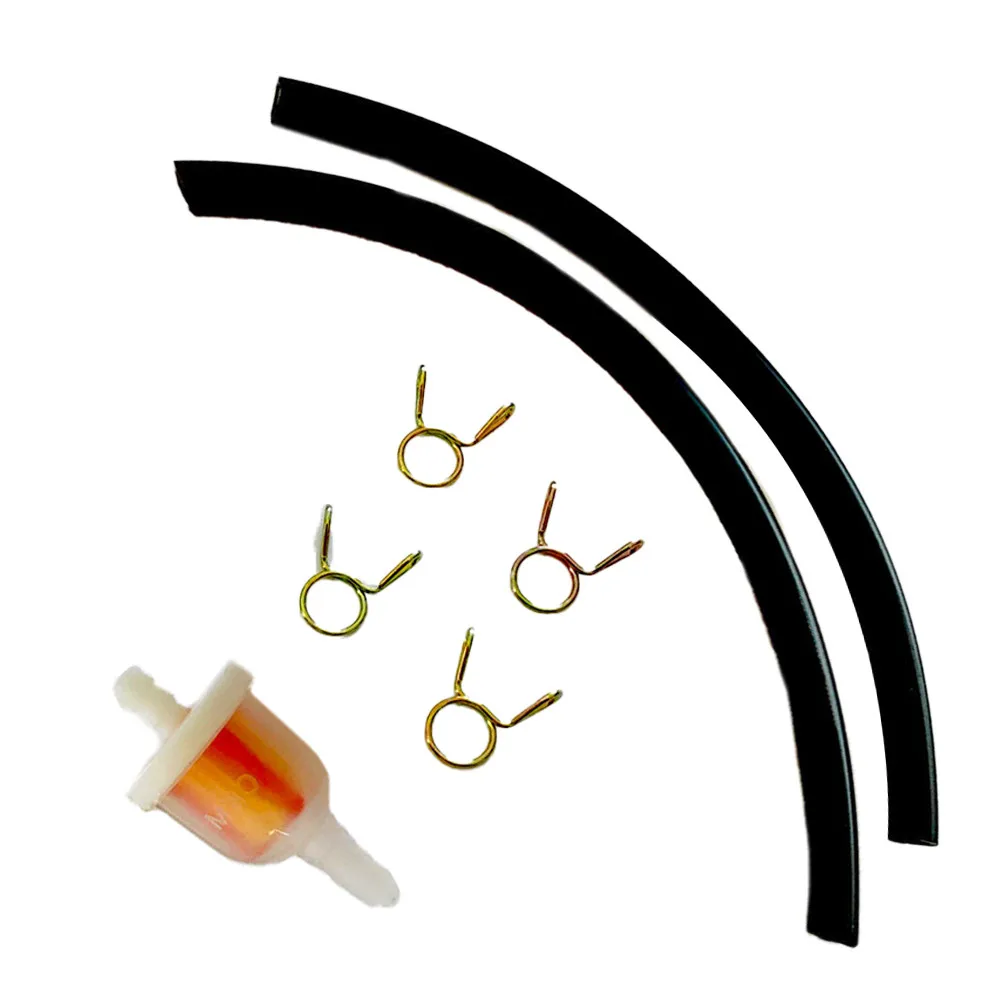 

Lawn Mower Gasoline Filter Motorcycle Quad + Clamps + Hoses 6mm Fuel Filter