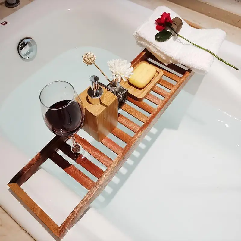 

Bathroom Wine Accessoires Mensola Porta Libri Vassoi Vasca Book Holder Shelf Plateau Baignoire Accessories Bath Tub Bathtub Tray